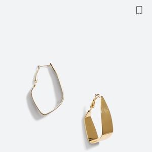 Belle hoop earrings from Stitch Fix. Gold tone. New. Never worn.